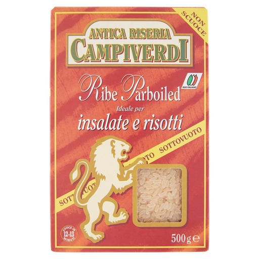 [000002927] Antica Riseria Campiverdi Riso Ribe Parboiled Gr.500