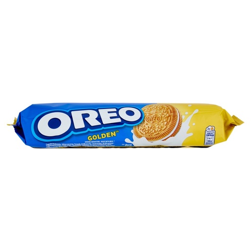 [000003022] Oreo Golden Biscotti con Crema alla Vaniglia Gr.154