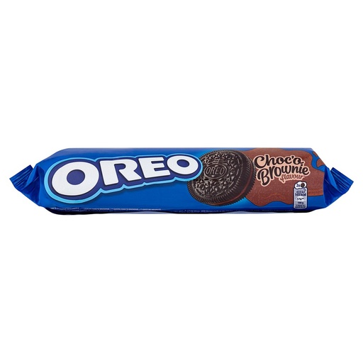 [000003023] Oreo Choco Brownie con Crema al Cacao Gr.154