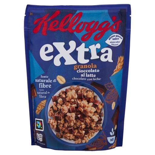 [000003142] Kellogg’s Extra Cioccolato Latte Gr.375