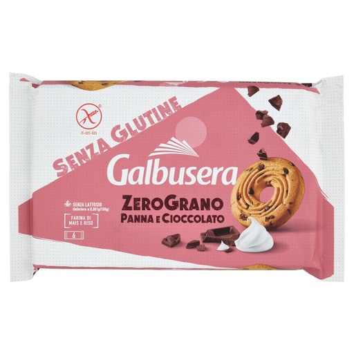 [000003255] Galbusera Frollini Zerograno Panna Cacao Gr.300