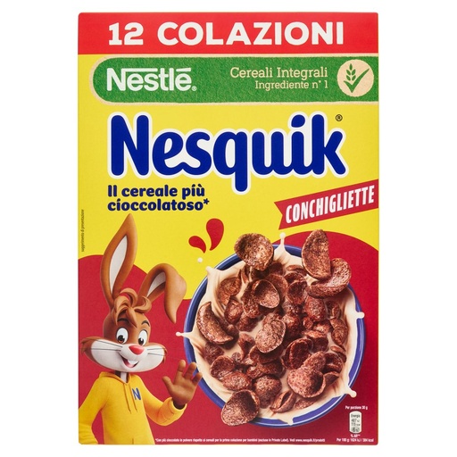 [000003263] Nesquik Cereali Integrali Conchigliette al Cacao Gr.375