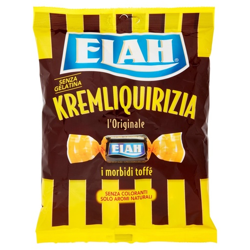[000003509] Elah Caramelle Crema e Liquirizia Gr.150