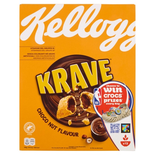 [000003552] Kellogg’s Krave Choco Nut Gr.320