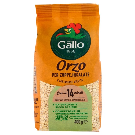 [000003613] Riso Gallo Orzo Gr.400