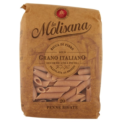 [000003618] La Molisana Integrale Penne Rigate N°20 Gr.500