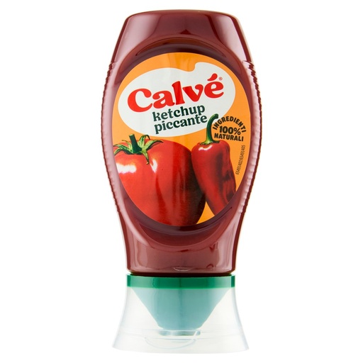 [000003646] Calvé Ketchup Piccante Top Down Ml.250