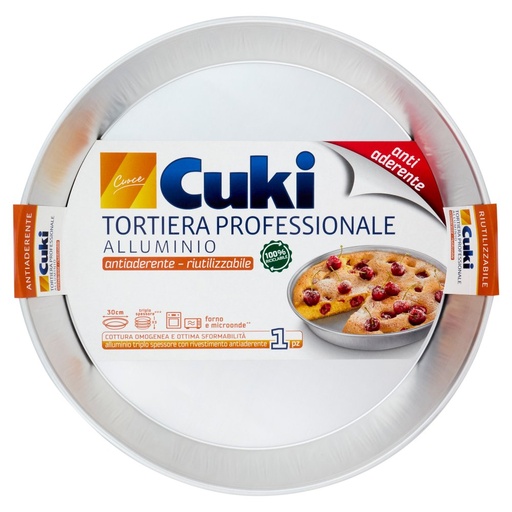 [000003670] Cuki Le Teglie Tortiera Alluminio