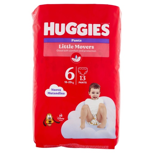 [000003716] Huggies Pannolino Mutandina Tg.6 Kg.15-25 Pz.13