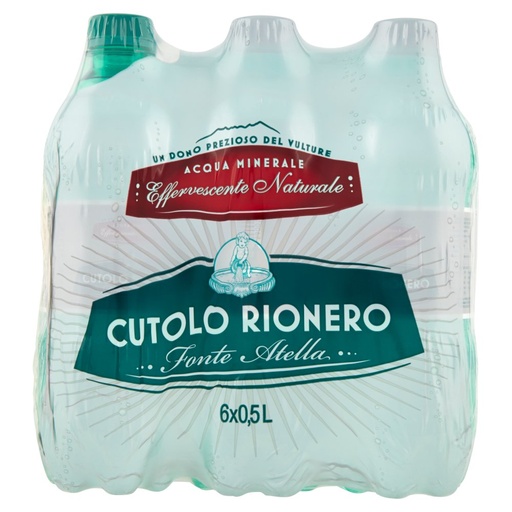 [000003820] Cutolo Rionero Acqua Minerale Effervescente Naturale Cl.50X6