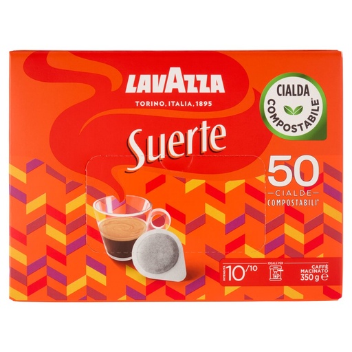 [000003882] Lavazza Cialde Caffè Suerte Pz.50 Gr.350