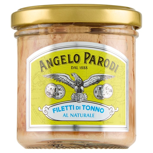 [000003931] Angelo Parodi Filetti di Tonno al Naturale Gr.150