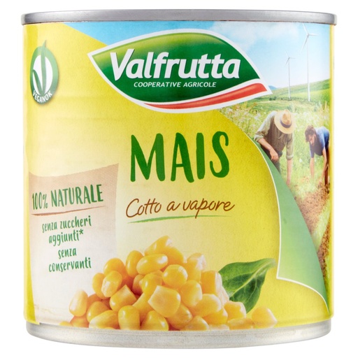 [000004012] Valfrutta Mais Italiano Cotto a Vapore Pz.3 X Gr.326
