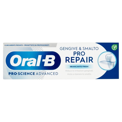[000004051] Oral-B Dentifricio Gengive & Smalto Professional Sbiancante Delicato Ml.75