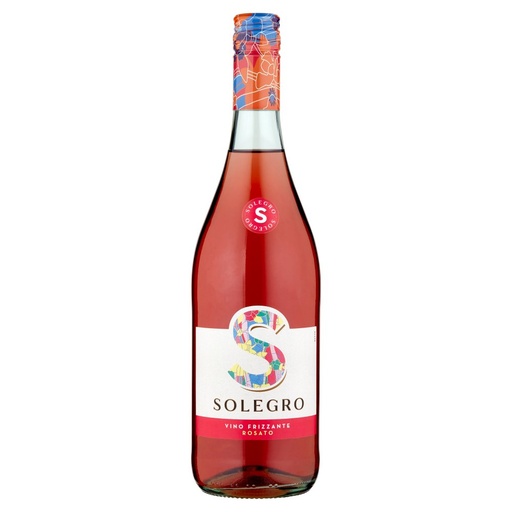 [000004077] Solegro Vino Frizzante Rosato Igt Rubicone Cl.75 Vol.10,5°