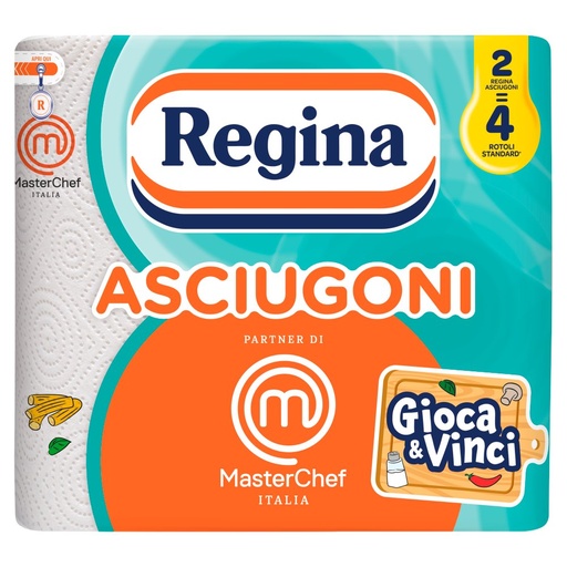 [000004079] Regina Asciugoni Carta Cucina 2 Rotoli