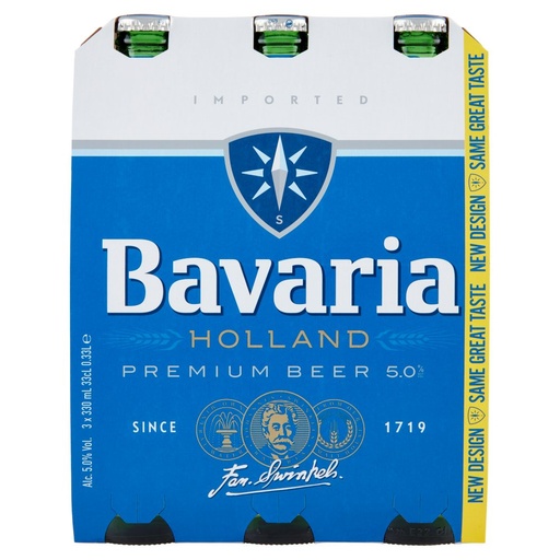[000004105] Bavaria Premium Birra Cl.33X3 Vol.5°