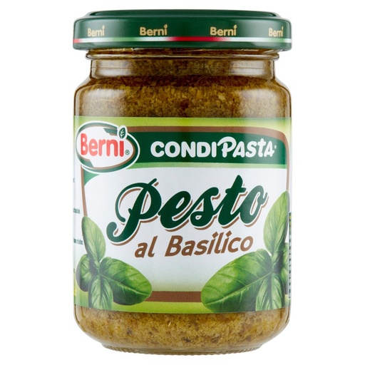 [000004181] Berni CondiPasta Pesto al Basilico Gr.135