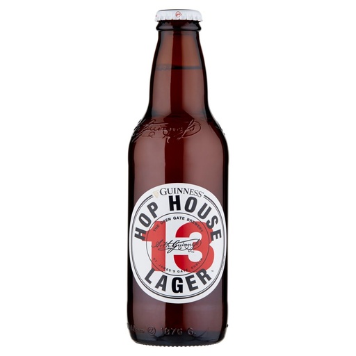 [000004211] Guinness Hop House 13 Lager Birra Cl.33Vol.5°