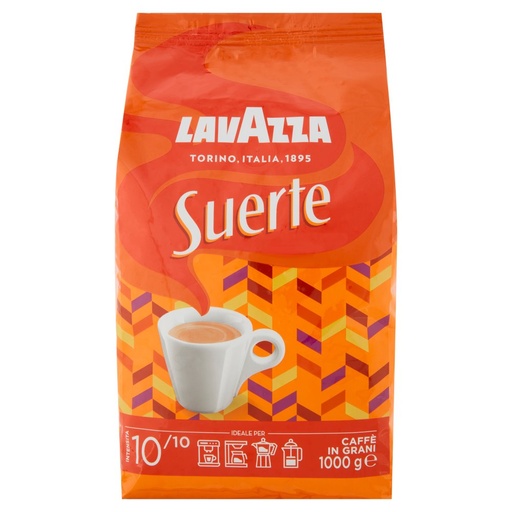 [000004222] Lavazza Caffè Suerte in Grani Kg.1