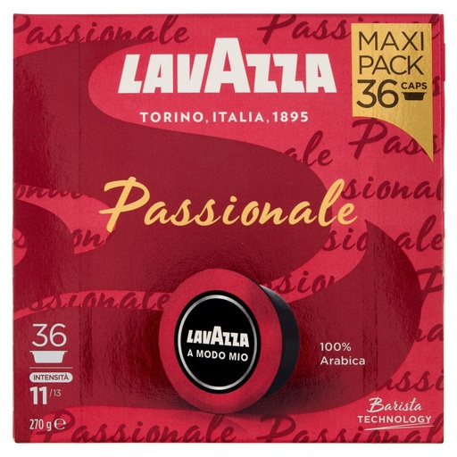 [000004244] Lavazza A Modo Mio Capsule Passionale Pz.36 Gr.270