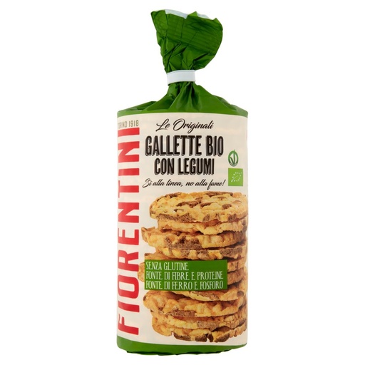[000004298] Fiorentini Gallette e Legumi Bio Gr.120