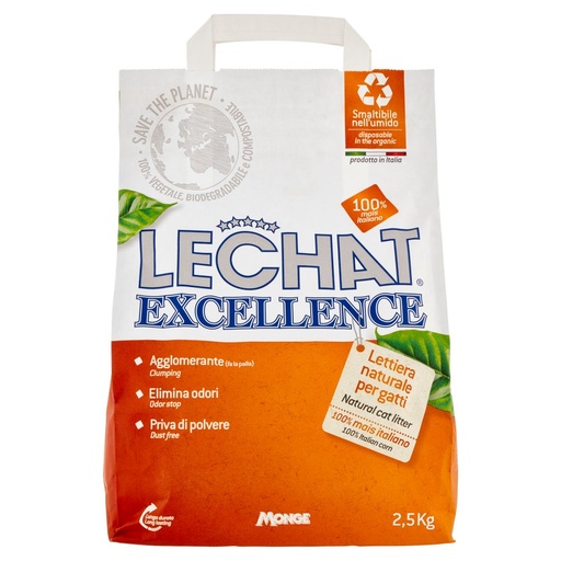 [000004399] Lechat Lettiera Excellence Mais Kg.2,5