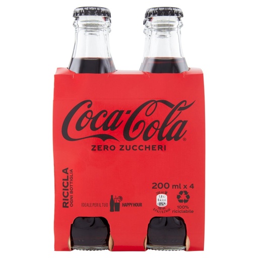 [000004466] Coca Cola Zero Cl.20X4
