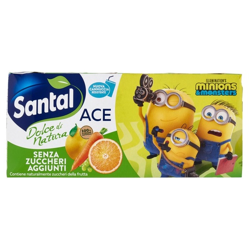 [000004588] Santal Ace Dolce Natura senza Zuccheri Ml.200X3