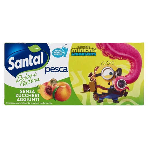 [000004589] Santal Pesca Dolce Natura senza Zuccheri Ml.200 X Pz.3