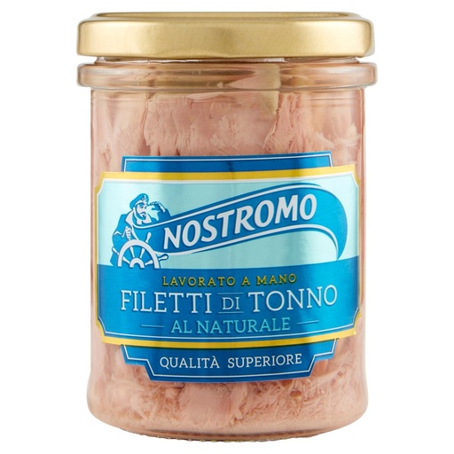[000004671] Nostromo Filetti di Tonno al Naturale Gr.180