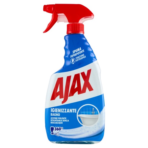 [000004714] Ajax Detersivo Spray 360° Igienizzante Bagno Ml.600