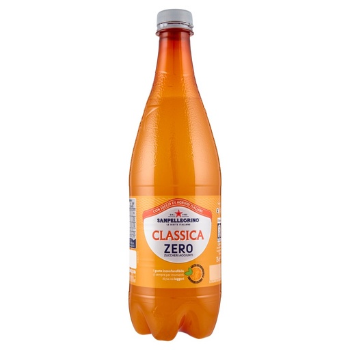 [000004754] Sanpellegrino Aranciata Zero Bottiglia Cl.75