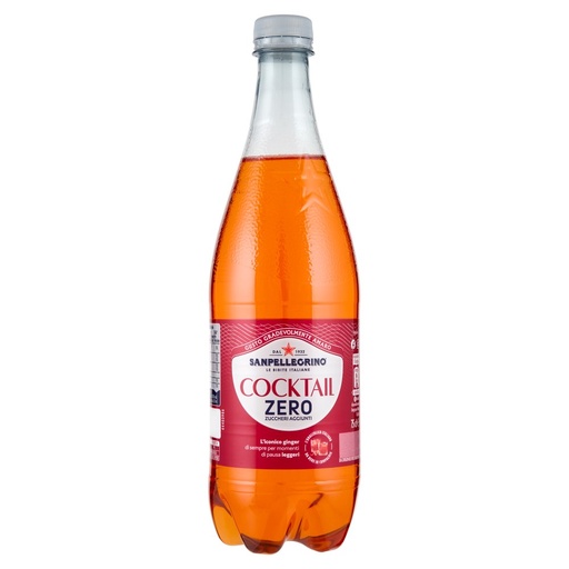 [000004755] Sanpellegrino Cocktail Zero Bottiglia Cl.75