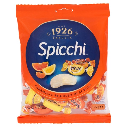 [000004855] Rossana 1926 Perugia Caramelle Spicchi agli Agrumi Gr.175