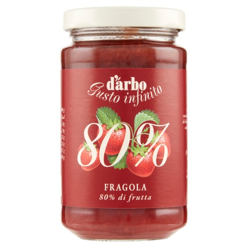 [000005051] Darbo Confettura 80% Fragole Gr.250