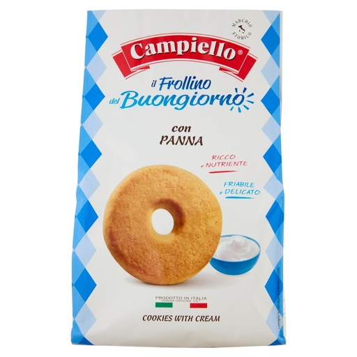 [000005103] Campiello Le Dolcezze Dell'Aurora Frollini con Panna Gr.350