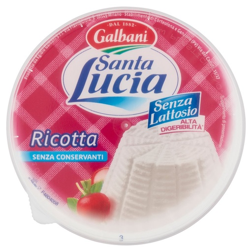[000005470] Galbani Ricotta Santa Lucia senza Lattosio Gr.230