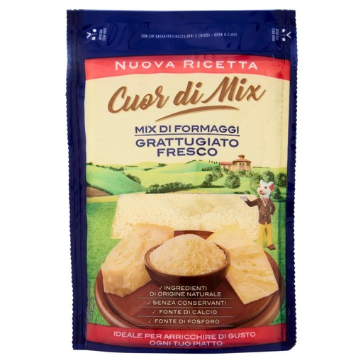 [000005577] Parmareggio Cuor Mix Grattugiato Gr.70