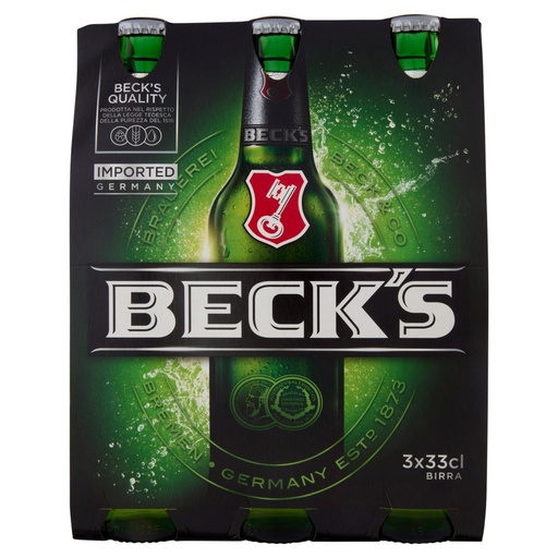[000005582] Beck's Birra Cl.33X3 Vol.5°