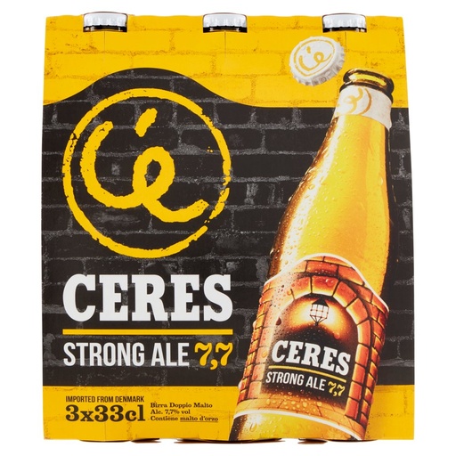 [000005605] Ceres Strong Ale Birra Cl.33 Vol.7,7°