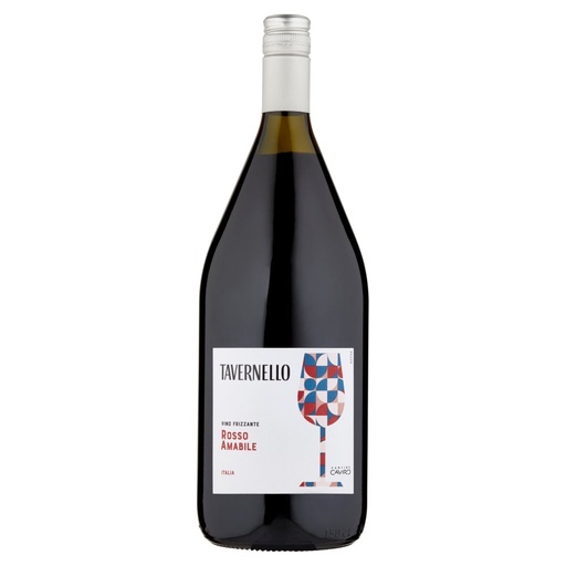 [000005655] Tavernello Frizzante Amabile Rosso Lt.1,5 Vol.8°