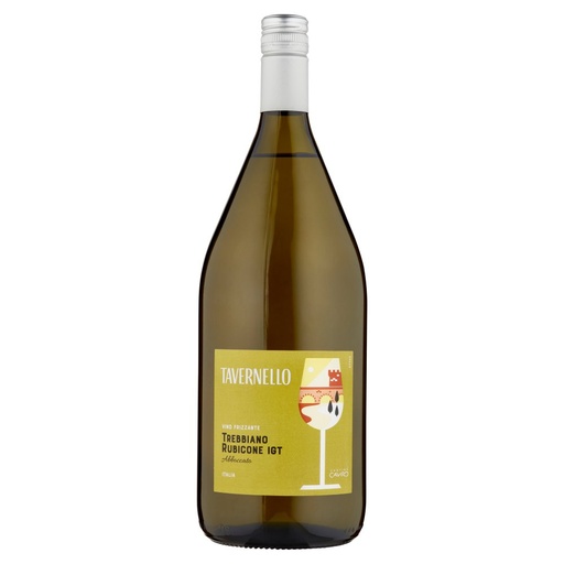 [000005660] Tavernello Trebbiano Frizzante Abboccato Rubicone Igt Lt.1,5 Vol.11°