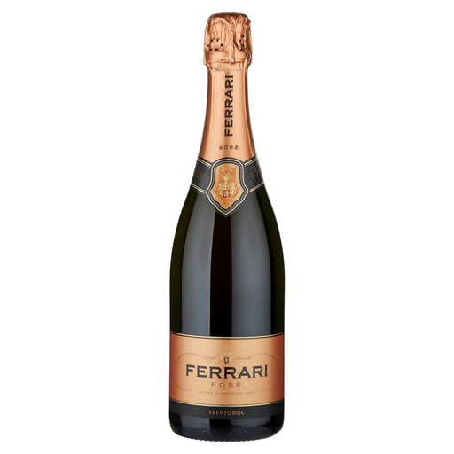 [000005677] Ferrari Spumante Trento Doc Brut Rose' Cl.75 Vol.12,5°