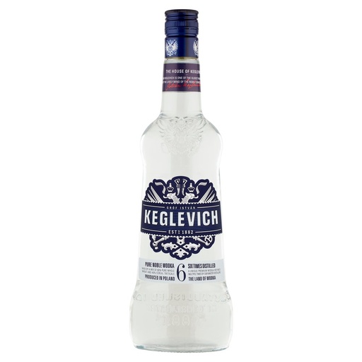 [000006737] Keglevich Vodka Classica Bianca Dry Cl.70 Vol.38°