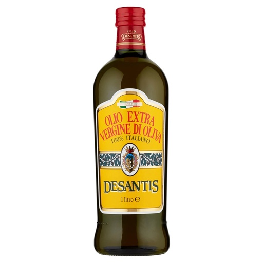 [000006755] Desantis Olio Extra Vergine D'Oliva 100% Italiano Lt.1