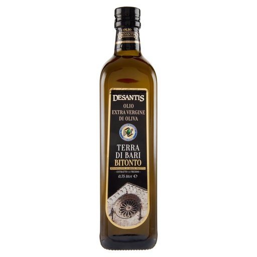 [000006760] Desantis Olio Extra Vergine D'Oliva Dop Bitonto Ml.750