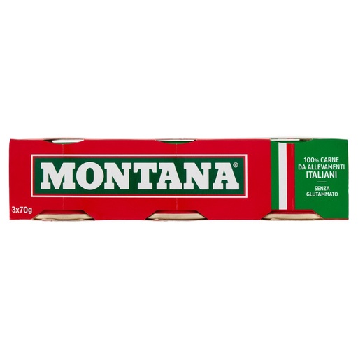 [000006780] MONTANA CARNE LESSATA GR.70 X PZ.3