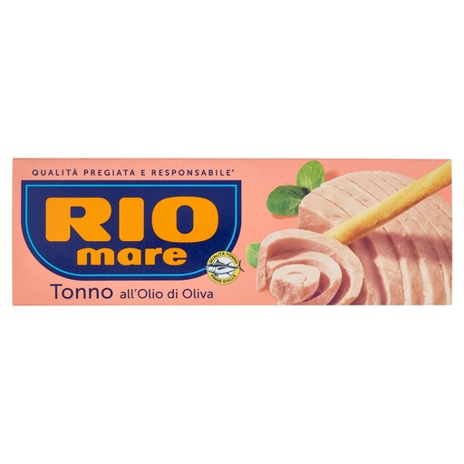 [000006816] Rio Mare Tonno all’Olio di Oliva Gr.80 X Pz.3