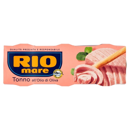 [000006816] Rio Mare Tonno all’Olio di Oliva Gr.80 X Pz.3